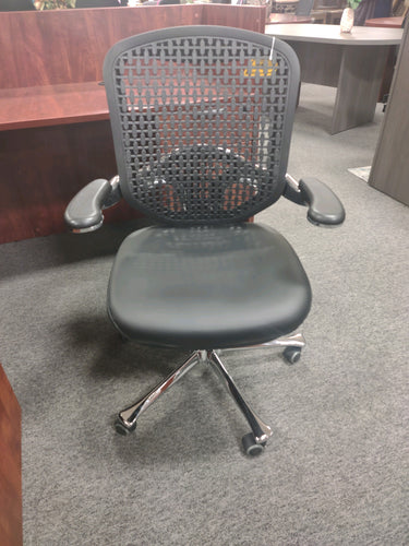 4257 Black Rubber Back Desk Chair $239.95 - CLOSEOUT!!