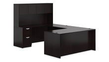 Load image into Gallery viewer, 6 PC Pre-Configured 71&quot; Laminate U Shape Desk w/Hutch $1,889.95
