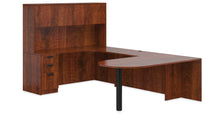 Load image into Gallery viewer, 5 PC Pre-Configured 71&quot; Laminate Bullet U Shape Desk w/Hutch $1,659.85