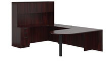 Load image into Gallery viewer, 5 PC Pre-Configured 71&quot; Laminate Bullet U Shape Desk w/Hutch $1,659.85