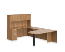 Load image into Gallery viewer, 5 PC Pre-Configured 71&quot; Laminate Bullet U Shape Desk w/Hutch $1,659.85