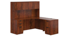 Load image into Gallery viewer, 5 PC Pre-Configured 71&quot; Laminate L-Shape Credenza w/Hutch $1,569.95