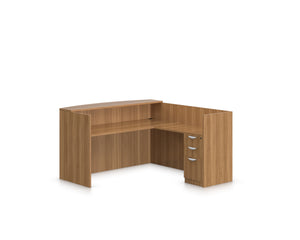 3 PC Pre-Configured 71" Laminate Receptionist Desk w/Return $1,159.95