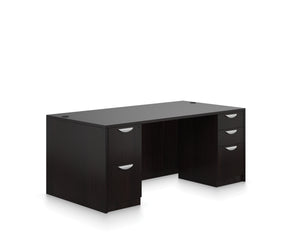 3 PC Pre-Configured 66" Laminate Desk w/3 File $899.95