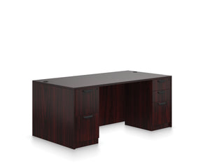 3 PC Pre-Configured 66" Laminate Desk w/3 File $899.95