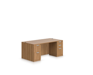 3 PC Pre-Configured 66" Laminate Desk w/3 File $899.95