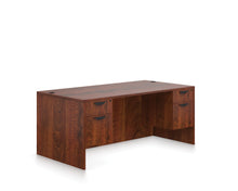 Load image into Gallery viewer, 3 PC Pre-Configured 71&quot; Laminate Desk w/Files $829.95