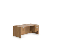 Load image into Gallery viewer, 3 PC Pre-Configured 71&quot; Laminate Desk w/Files $829.95