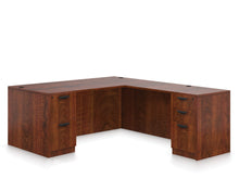 Load image into Gallery viewer, 4 PC Pre-Configured 66&quot; Laminate L-Shape Desk $1,079.95