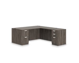 4 PC Pre-Configured 66" Laminate L-Shape Desk $1,079.95