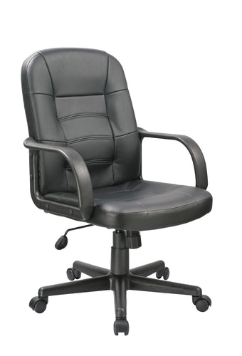 4032 Black Polyurethane Desk Chair