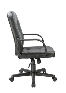4032 Black Polyurethane Desk Chair $125.00 - CLOSEOUT!!