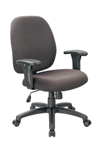 3390 Black Fabric Desk Chair