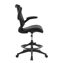 Load image into Gallery viewer, 6640 Mesh Back with Flip Up Arm Drafting Chair $219.95