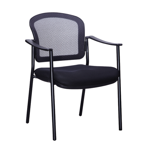 Mesh Back Guest Chair With Arms