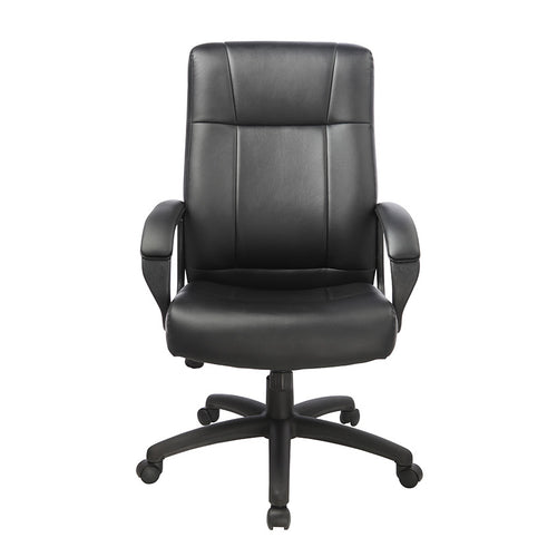 3765 Black Vinyl High Back Executive Desk Chair