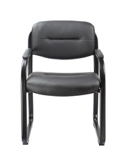 Load image into Gallery viewer, Black Vinyl Guest Chair(Without Arm Padding)