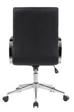 Load image into Gallery viewer, 6860 Black Vinyl Desk Chair (OUT OF STOCK)