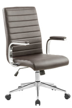 Load image into Gallery viewer, 6861 Brown Vinyl Desk Chair