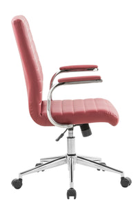 6863 Red Vinyl Desk Chair $139.95 (Close Out)