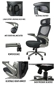 6552 Heavy Duty Desk Chair with Head Rest $599.95