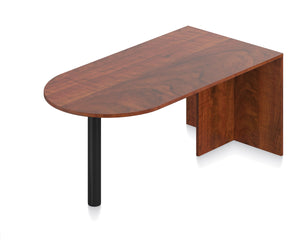 538 71" x 36" Laminate Bullet Top Desk $319.95