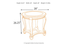 Load image into Gallery viewer, Norcastle Round End Table