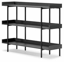 Load image into Gallery viewer, #7921 Black Grained 3-Shelf Bookcase $149.95