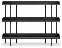 Load image into Gallery viewer, #7921 Black Grained 3-Shelf Bookcase $149.95