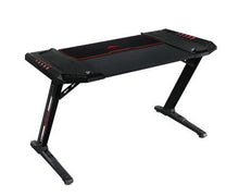 Load image into Gallery viewer, 7778 50&quot; Bat Light up Black Gaming Desk $349.95