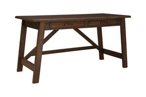 #4231 60" Rustic Brown Writing Desk $339.95