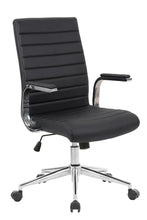 Load image into Gallery viewer, 6861 Brown Vinyl Desk Chair