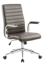 Load image into Gallery viewer, 6860 Black Vinyl Desk Chair (OUT OF STOCK)