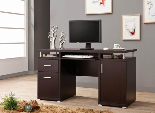 #3671 Contemporary Cappuccino Computer Desk $349.95