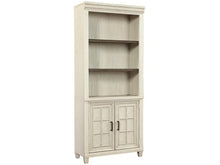 Load image into Gallery viewer, #7880 Aged Ivory Door Bookcase $869.95