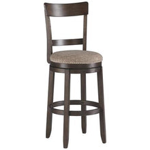 Load image into Gallery viewer, 30&quot; Brown Rustic Swivel Barstool