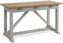 Load image into Gallery viewer, #7085 Gray Skies 2-Tone Writing Desk $499.95