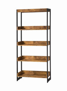 #7597 Antique Nutmeg Bookcase $249.95