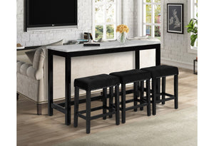7834 Faux Marble 4PC Bar Table w/Stools $348.00 - CLEARANCE