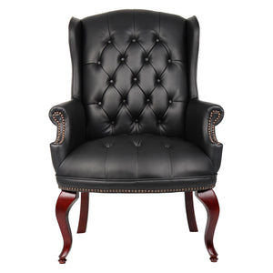 3428 Black Wing Back Chair $379.95