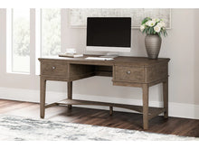 Load image into Gallery viewer, 8026 60&quot; Weathered Oak Home Office Leg Desk $599.95