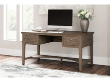 Load image into Gallery viewer, #8026 60&quot; Weathered Oak Home Office Leg Desk $599.95