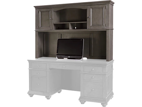 #6109 Peppercorn Hutch $779.95 (Credenza Not Included)(OUT OF STOCK)
