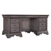 Load image into Gallery viewer, #7514 Ash Gray 68in Executive Desk $1,799.95