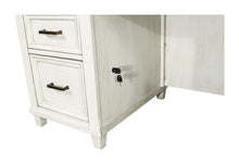 Load image into Gallery viewer, #6112 Aged Ivory Executive Desk $1,399.95