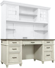 Load image into Gallery viewer, #6113 Aged Ivory Credenza Desk (Hutch Sold Separately) $1,199.95
