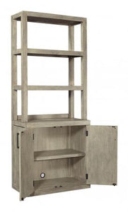 #7508 Gray Linen Door Bookcase $879.95