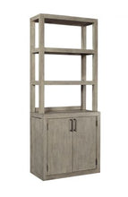 Load image into Gallery viewer, #7508 Gray Linen Door Bookcase $879.95