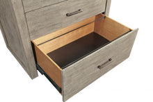 Load image into Gallery viewer, 7509 Gray Linen Work Station/Combo File Cabinet $648.00