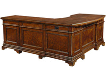 Load image into Gallery viewer, #7883 Brown Cherry Desk w/Return $2,599.95